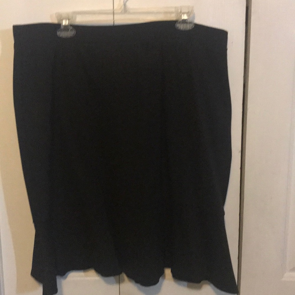 Lane Bryant Black Skirt